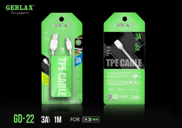 Gerlax G22 Hızlı Şarj Kablosu 3A