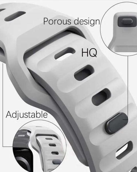 Apple Watch 49-45-44-42 mm Nomad Silikon Kordon