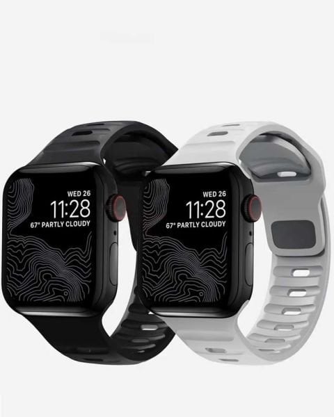 Apple Watch 49-45-44-42 mm Nomad Silikon Kordon