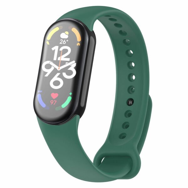 Xiaomi Mi Band 8 Liquid Silikon Kordon Yeşil